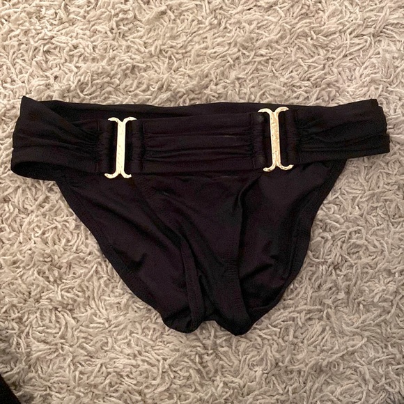 Victoria’s secret bikini bottoms with gold hardware